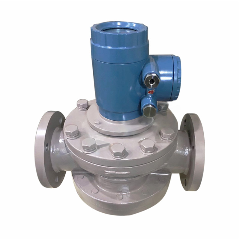 Series waist wheel flowmeter