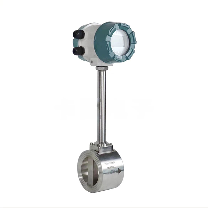 Vortex street flow sensor