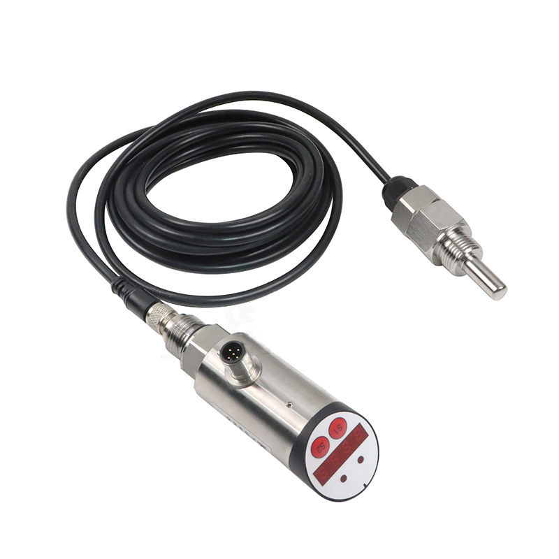 Split electronic temperature sensor