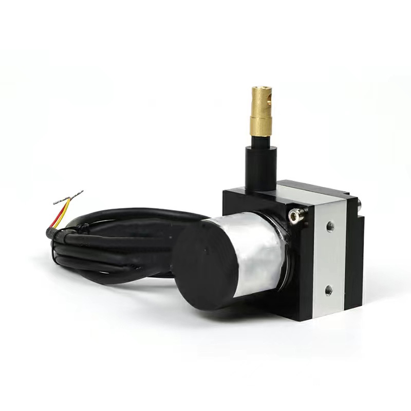 Pull wire displacement sensor