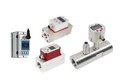 Electronic flow sensor